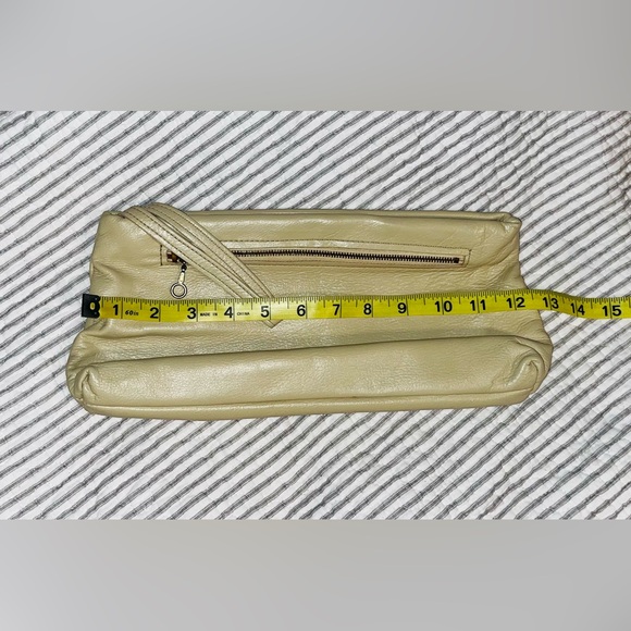 Deerskin Leather Clutch Vintage Wristlet Bag